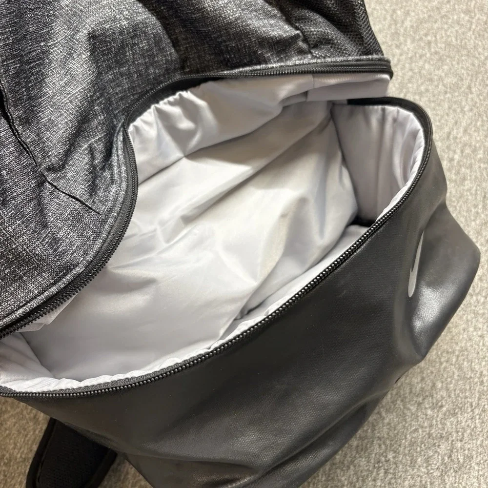 Nike Sport Golf Backpack W/ Laptop Sleeve Gray Black School University
